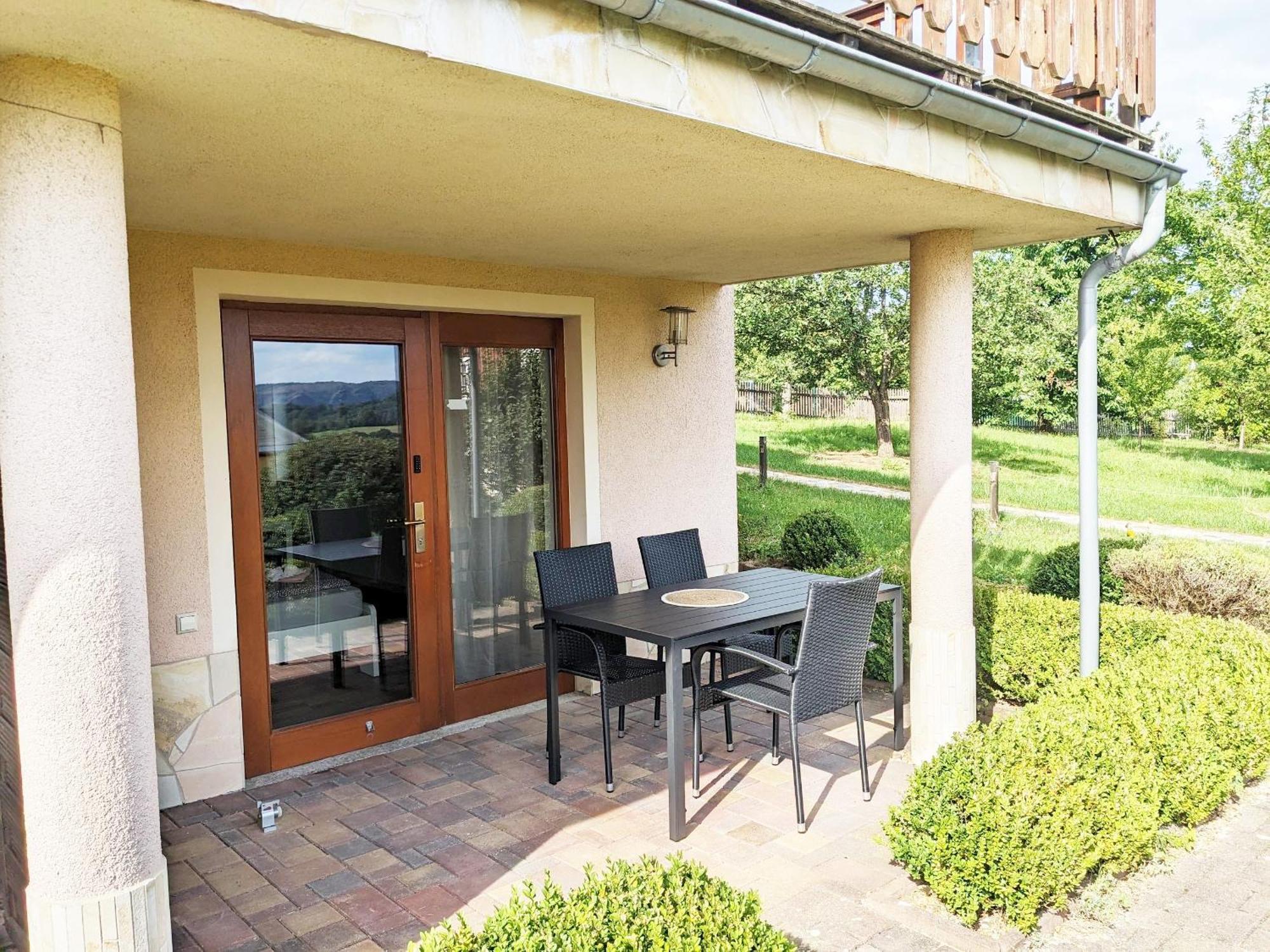 Ferienwohnung S2 - Urlaubsmagie - Am Wanderweg Mit Terrasse Sebnitz Exterior foto