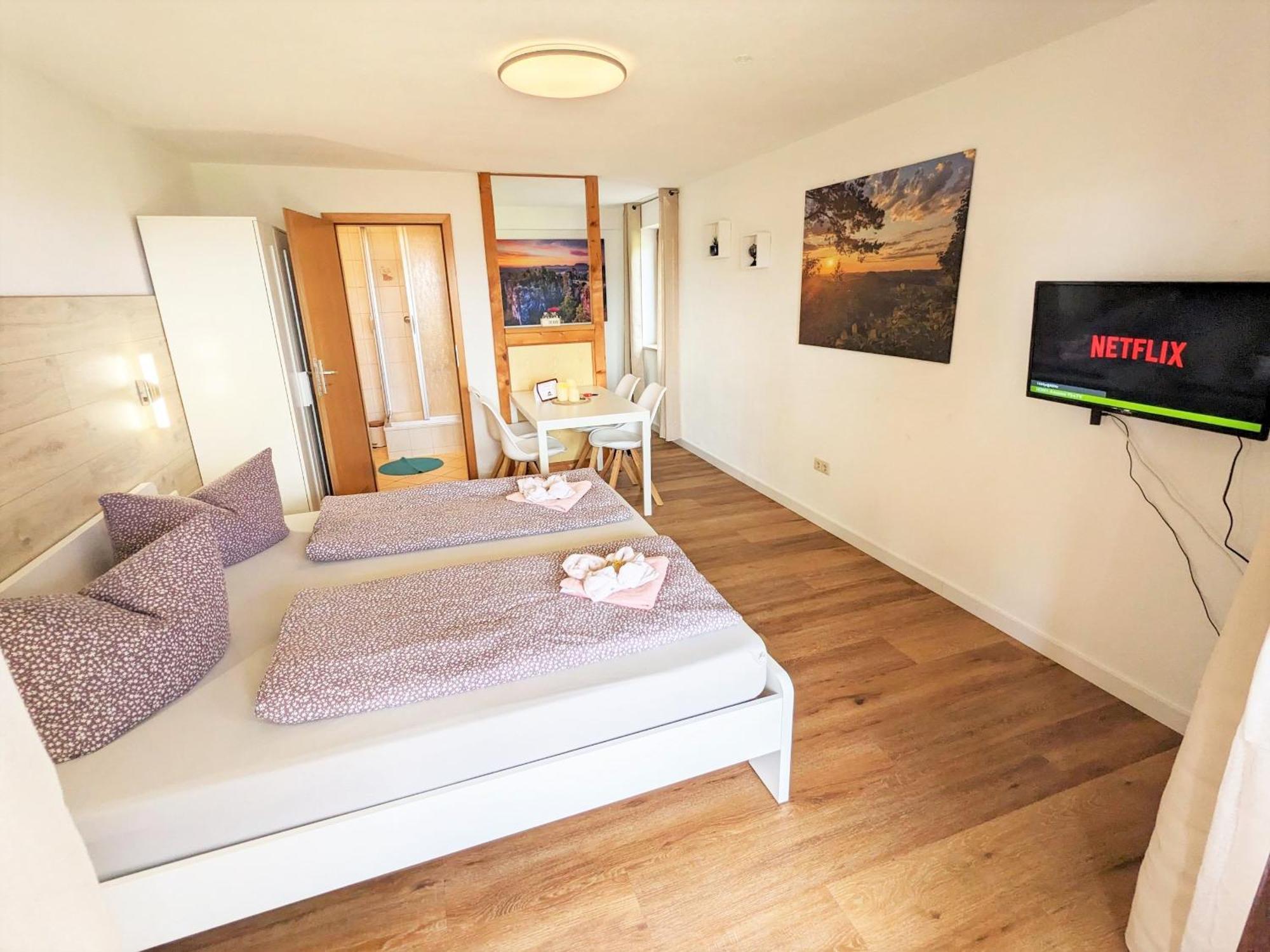 Ferienwohnung S2 - Urlaubsmagie - Am Wanderweg Mit Terrasse Sebnitz Exterior foto